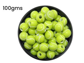 Cuentas plasticas pelota de tenis 